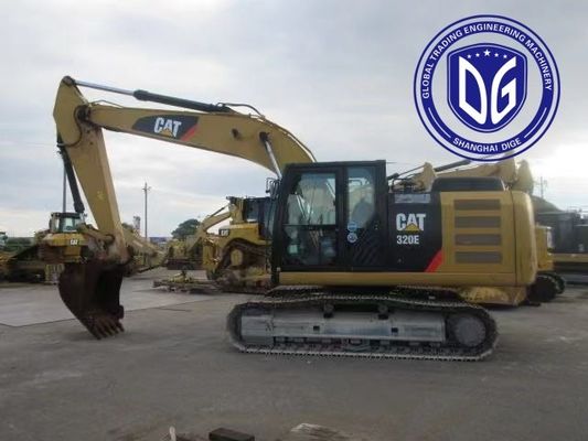 320E 20 toneladas Excavadora Caterpillar Usada Com Motor Super Poderoso
