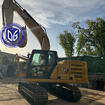 Excavadora hidráulica usada CAT320GC de 20 toneladas Caterpillar Crawler Muito nova e em boas condições, à venda