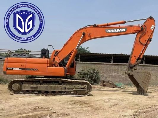 Economia de tempo e mão-de-obra DX300LC 30t Excavadora Usada Doosan com Alta Durabilidade