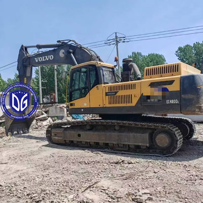 Tecnologia de redução do ruído da escavadeira de grãos de 48 toneladas Volvo EC480 original usada
