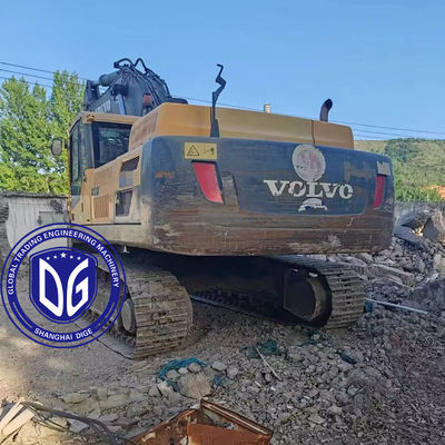 Origem Suécia EC480 Excavadora Volvo usada EC480 Excavadora Volvo de segunda mão Excavadora EC480