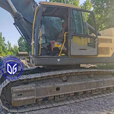 Tecnologia de redução do ruído da escavadeira de grãos de 48 toneladas Volvo EC480 original usada