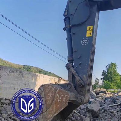 Tecnologia de redução do ruído da escavadeira de grãos de 48 toneladas Volvo EC480 original usada