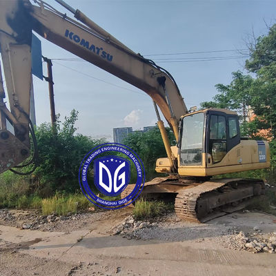 Excavadora Komatsu PC220-7 original de 22 toneladas, de origem japonesa, pronta para venda agora.