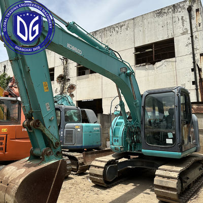 SK125 12.5Ton Kobelco Excavadora de rastreador Usada Origem do Japão Excelente desempenho