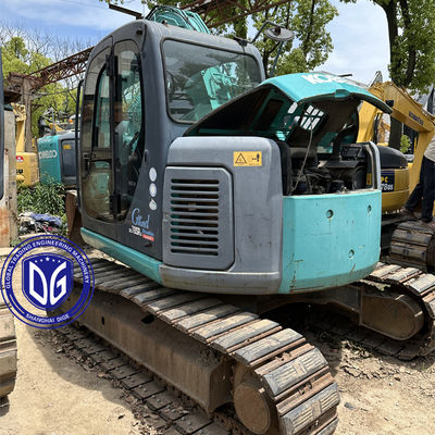 Escavadeira Pequena Kobelco SK70 Usada de 7 Toneladas, Profundidade de Escavação 4160mm, Boa Condição