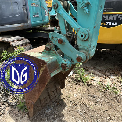 Escavadeira Pequena Kobelco SK70 Usada de 7 Toneladas, Profundidade de Escavação 4160mm, Boa Condição
