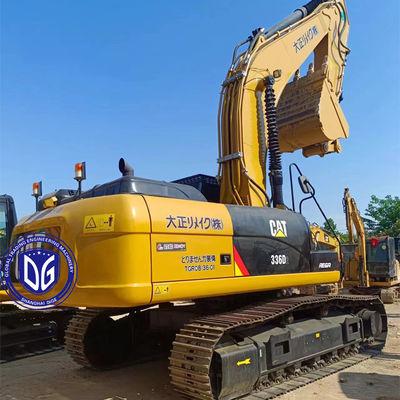 Excavadora hidráulica usada CAT 336D de 36 toneladas Caterpillar Crawler, especial para grandes obras