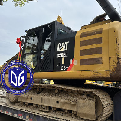 Excavadora hidráulica original CAT320E de 20 toneladas, em excelente estado, disponível agora.