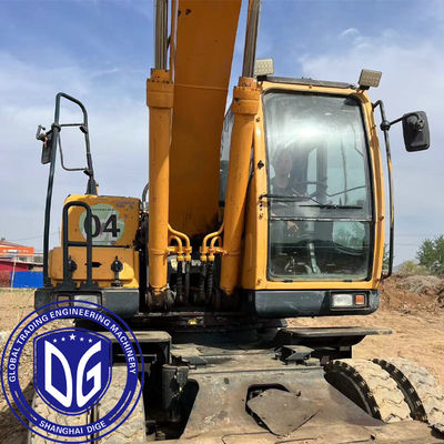 Hyundai 210W-9 Excavadora de rodas usadas de 21 toneladas, Originária da Coreia, disponível agora