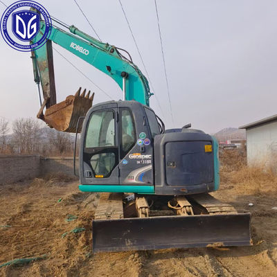 Cobelco SK135 usado Excavadora de 13,5 toneladas em estado original Manuseio de carga pesada