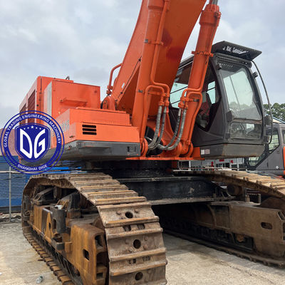 ZX870 87Ton Usado Hitachi Crawler Excavator e resistente a intempéries
