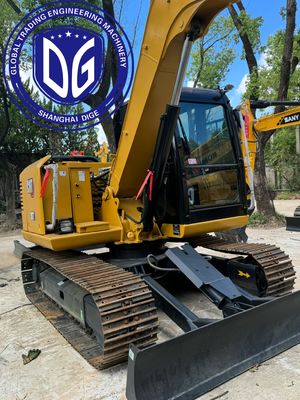 Excavadora de gato 307 Excavadora de lagarta usada 7 toneladas