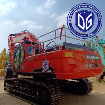 Libere o poder da escavadeira Doosan 340 para as suas necessidades de construção