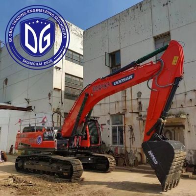 DX340LCA 34t Excavador Doosan usado original da Coreia com braço poderoso