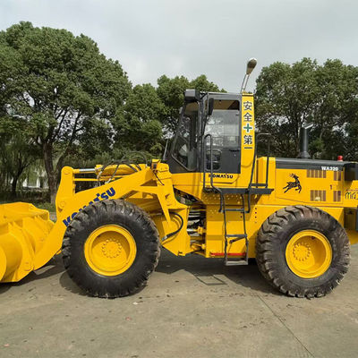 Carregador de marca japonesa Komatsu WA320 Carregador usado para equipamentos de construção Komatsu