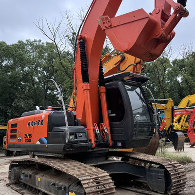 Excavadora de 20 toneladas de marca japonesa Hitachi ZX200 Excavadora usada para equipamentos de construção Hitachi