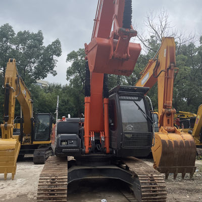 Excavadora de 20 toneladas de marca japonesa Hitachi ZX200 Excavadora usada para equipamentos de construção Hitachi