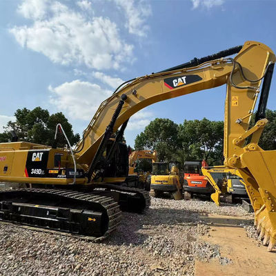 Excavadora japonesa de 49 toneladas Caterpillar CAT349D Excavadora usada para venda Caterpillar Equipamento de construção