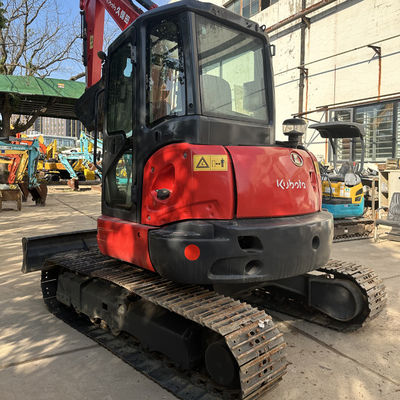Excavadora pequena Kubota poderosa e compacta para todas as suas necessidades de construção