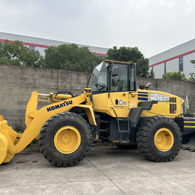 Carregador usado WA320-5 Japão Komatsu WA320-3 WA320-5 WA470-3 WA470-6 Carregador de rodas em excelente estado