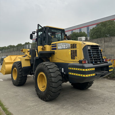 Carregador usado WA320-5 Japão Komatsu WA320-3 WA320-5 WA470-3 WA470-6 Carregador de rodas em excelente estado