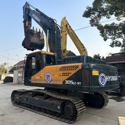 Excavadora Hyundai 305 Usada Dura, Confiável e Pronta para Envio