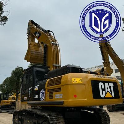 1.4m2 Capacidade de balde Excavadora Caterpillar Usada com máquina de escrever Crawler e motor original japonês