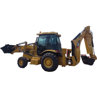 Excavadoras usadas Carregadora de retroescavadeira Caterpillar com orientação técnica remota ao longo da vida
