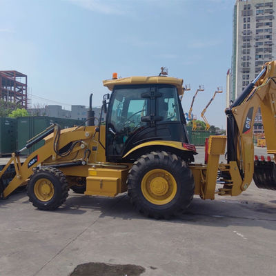 Excavadoras usadas Carregadora de retroescavadeira Caterpillar com orientação técnica remota ao longo da vida