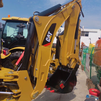 Excavadoras usadas Carregadora de retroescavadeira Caterpillar com orientação técnica remota ao longo da vida