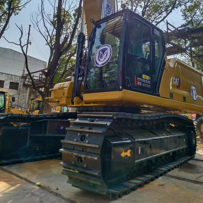 Excavadora Caterpillar Usada Durável 2023 comprimento*largura*altura 11,17m*3,19m*3,17m para o seu negócio