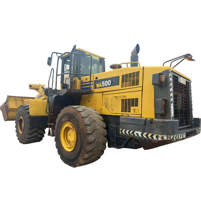 Komatsu WA500 4.3m3 Carregador de rodas de capacidade de balde padrão para canteiros de obras