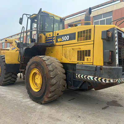 Komatsu WA500 4.3m3 Carregador de rodas de capacidade de balde padrão para canteiros de obras