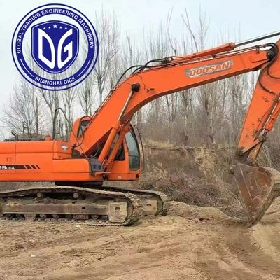22 t de bomba hidráulica Doosan em peso de operação vermelho para máxima produtividade