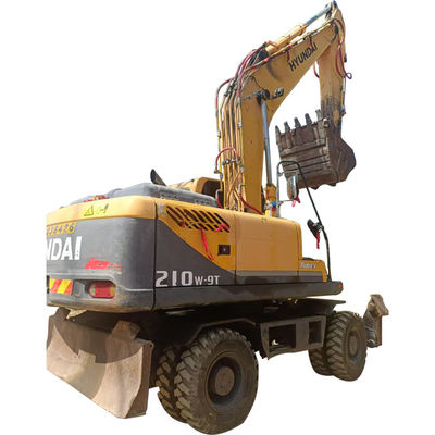 1.34m3 Capacidade Roda Excavator Hyundai A melhor escolha para seus projetos