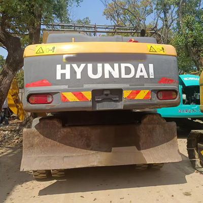 1.34m3 Capacidade Roda Excavator Hyundai A melhor escolha para seus projetos