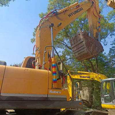 1.34m3 Capacidade Roda Excavator Hyundai A melhor escolha para seus projetos