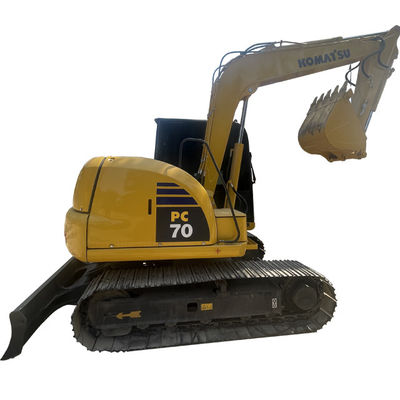 SAA4D95LE Excavadora Komatsu de segunda mão com motor turboalimentado com altura máxima de escavação de 7150 mm