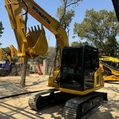 SAA4D95LE Excavadora Komatsu de segunda mão com motor turboalimentado com altura máxima de escavação de 7150 mm