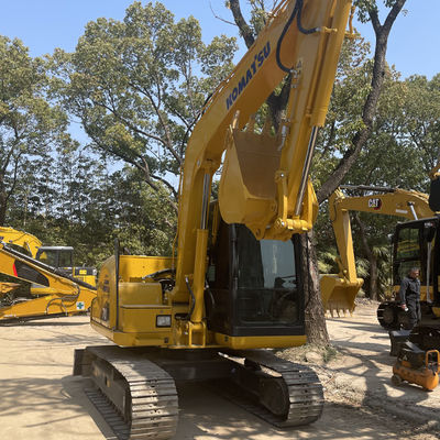 SAA4D95LE Excavadora Komatsu de segunda mão com motor turboalimentado com altura máxima de escavação de 7150 mm