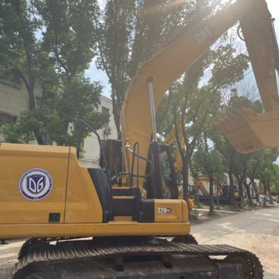 Escavadeira Caterpillar 320GC Usada, Eficiente em Combustível e Pronta para Exportação
