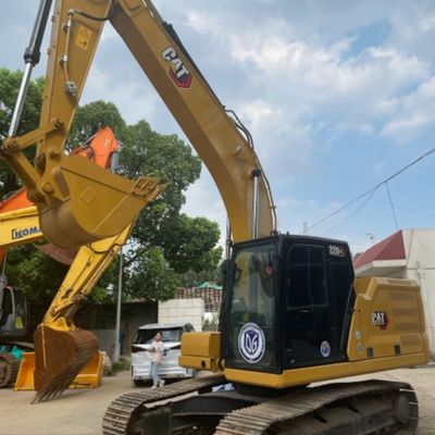 Escavadeira Caterpillar 320GC Usada, Eficiente em Combustível e Pronta para Exportação