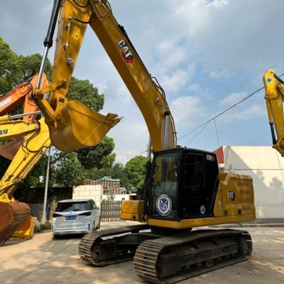 Escavadeira Caterpillar 320GC Usada, Eficiente em Combustível e Pronta para Exportação