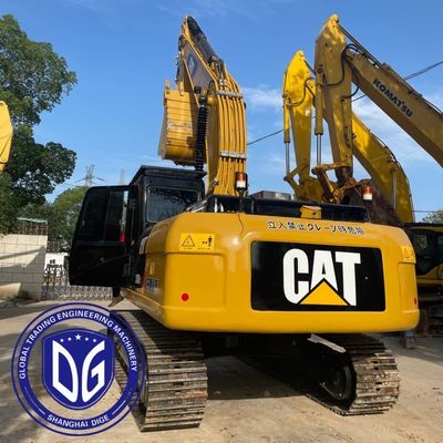 Escavadeira CAT 330D Usada - Tipo de Movimentação por Esteiras, 30 toneladas