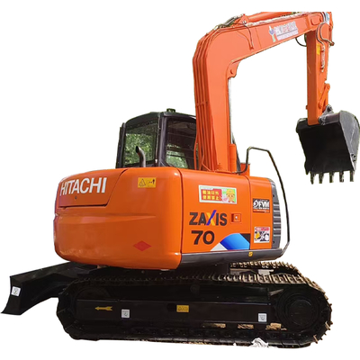 Escavadeira Hitachi ZX70 Usada, Ótima Condição, Pronta para Trabalhar