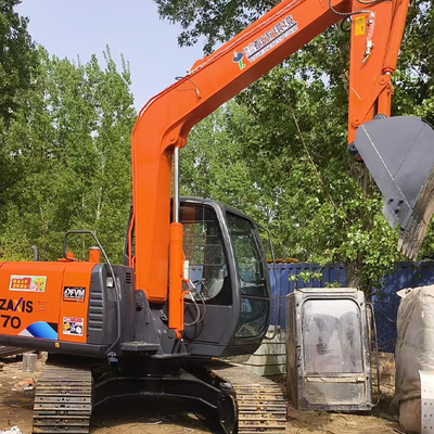 Escavadeira Hitachi ZX70 Usada, Ótima Condição, Pronta para Trabalhar