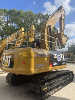 Escavadeira CAT320D usada em estoque, alta qualidade e preço baixo