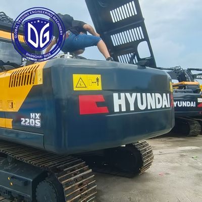 Escavadeira Usada Hyundai HX220S Pronta para Exportação | Durável, Potente, Econômica