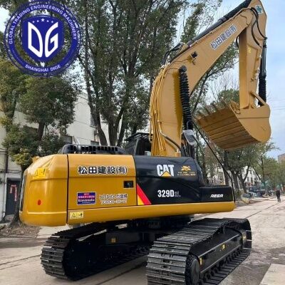 Japão Venda Quente Caterpillar CAT 329 Excavadora Excavadora Hidráulica de alta potência 29 toneladas Excavadora usada em estoque